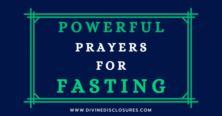 Fasting Prayers