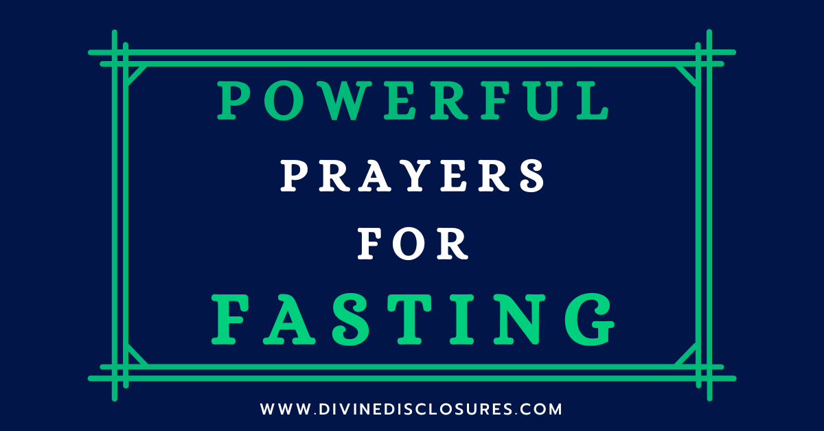 Fasting Prayers