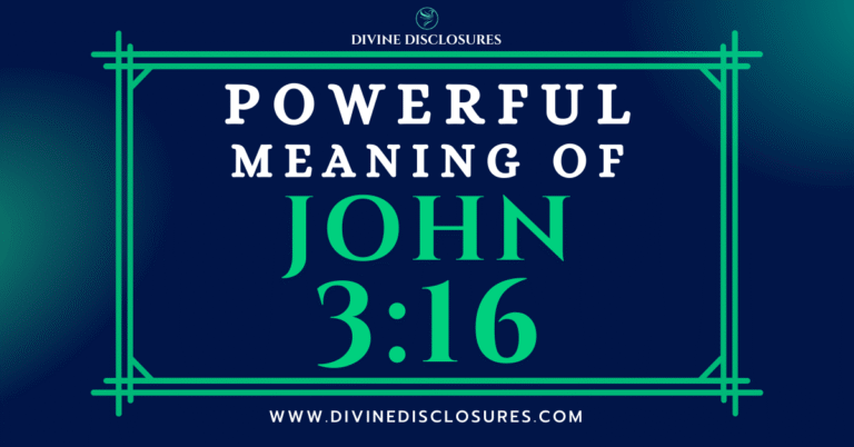 John 3:16 Meaning