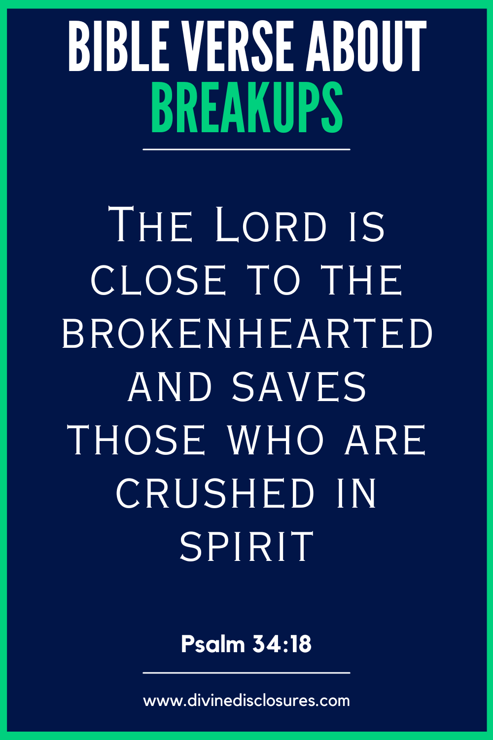 Bible Verses About Breakups