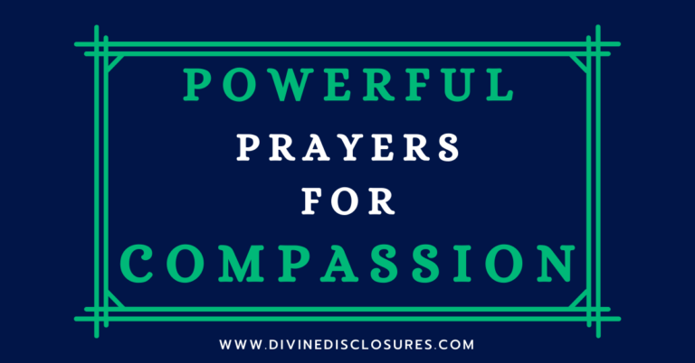 Compassion Prayers