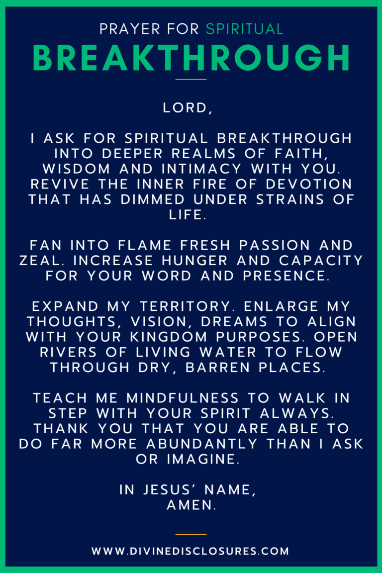 62 Powerful Prayers For Breakthrough And Open Doors In 2026