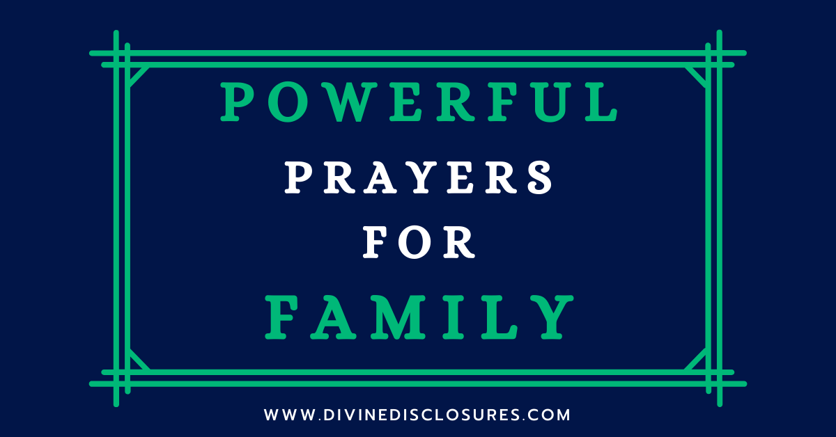 Prayers For Family