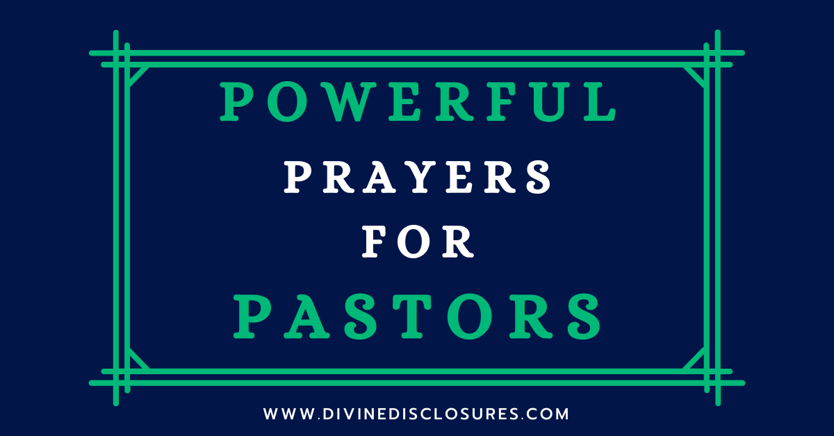 Prayers For Pastors