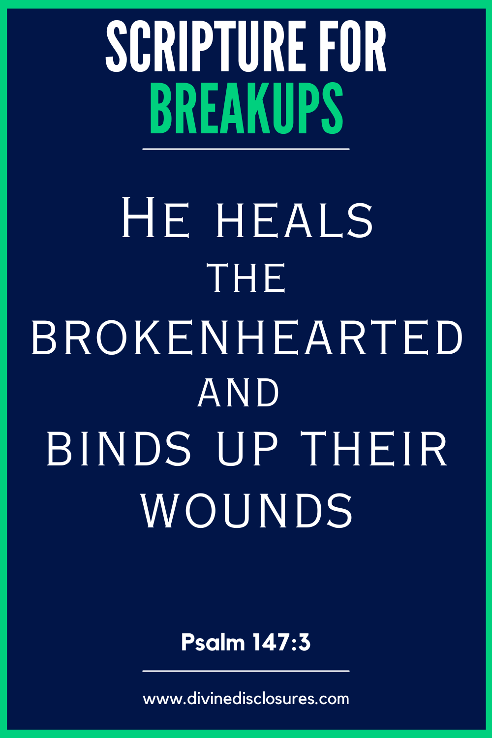 Scripture For Breakups