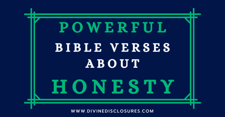 Scriptures About Honesty