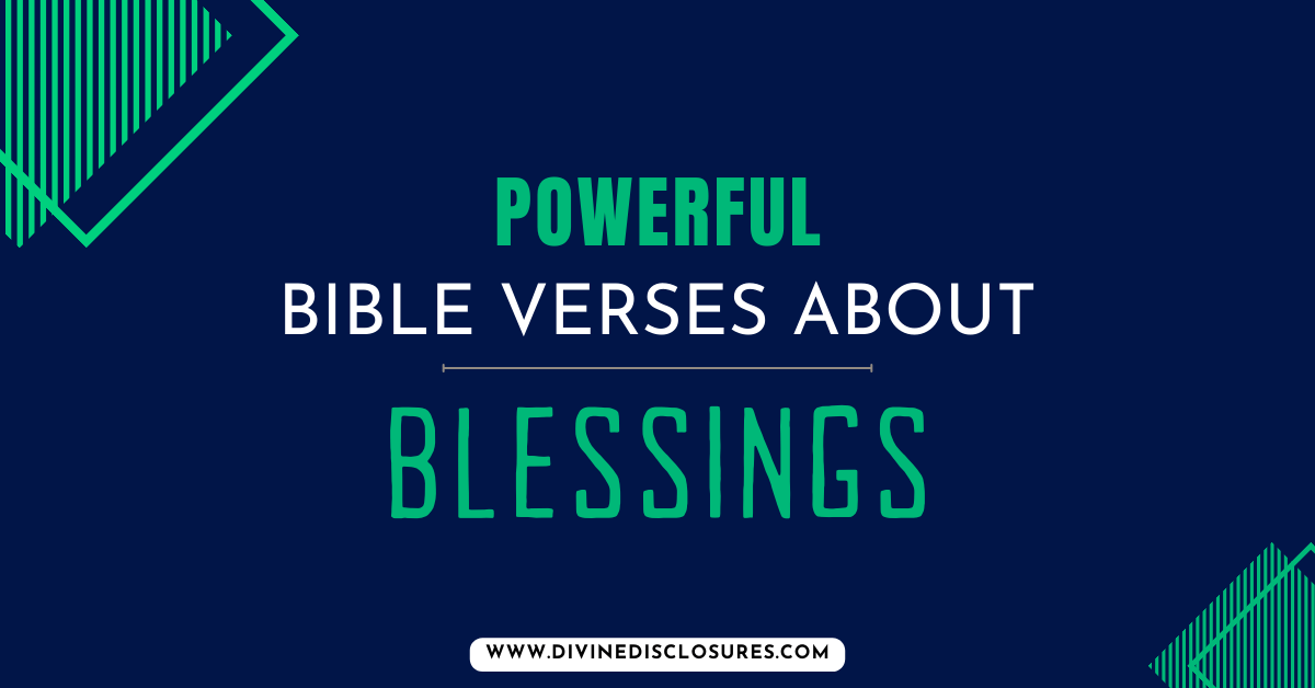 Scriptures on Blessings