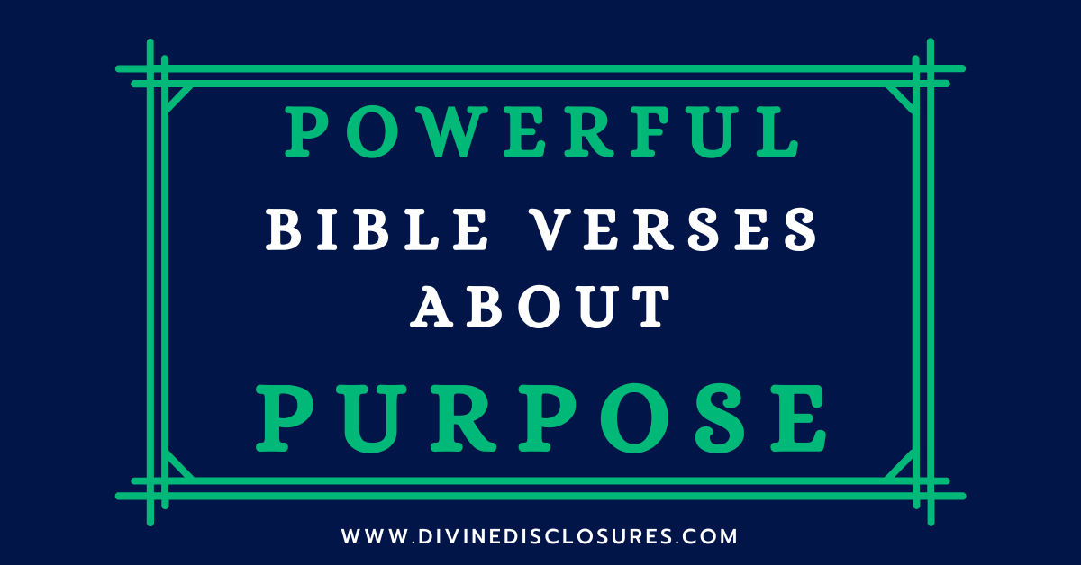 Scriptures on Purpose
